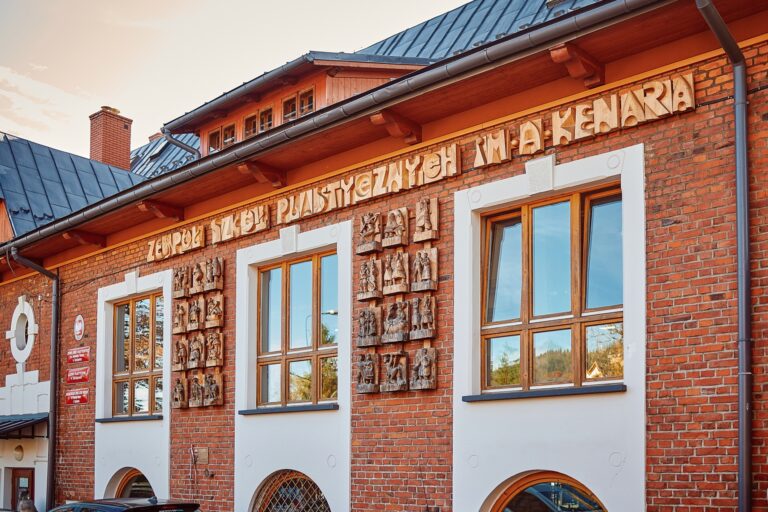 Jubileusz 150-lecia Liceum Sztuk Plastycznych im. Antoniego Kenara – program obchodów — plakat