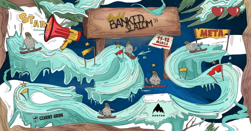 Brelok Banked Slalom
