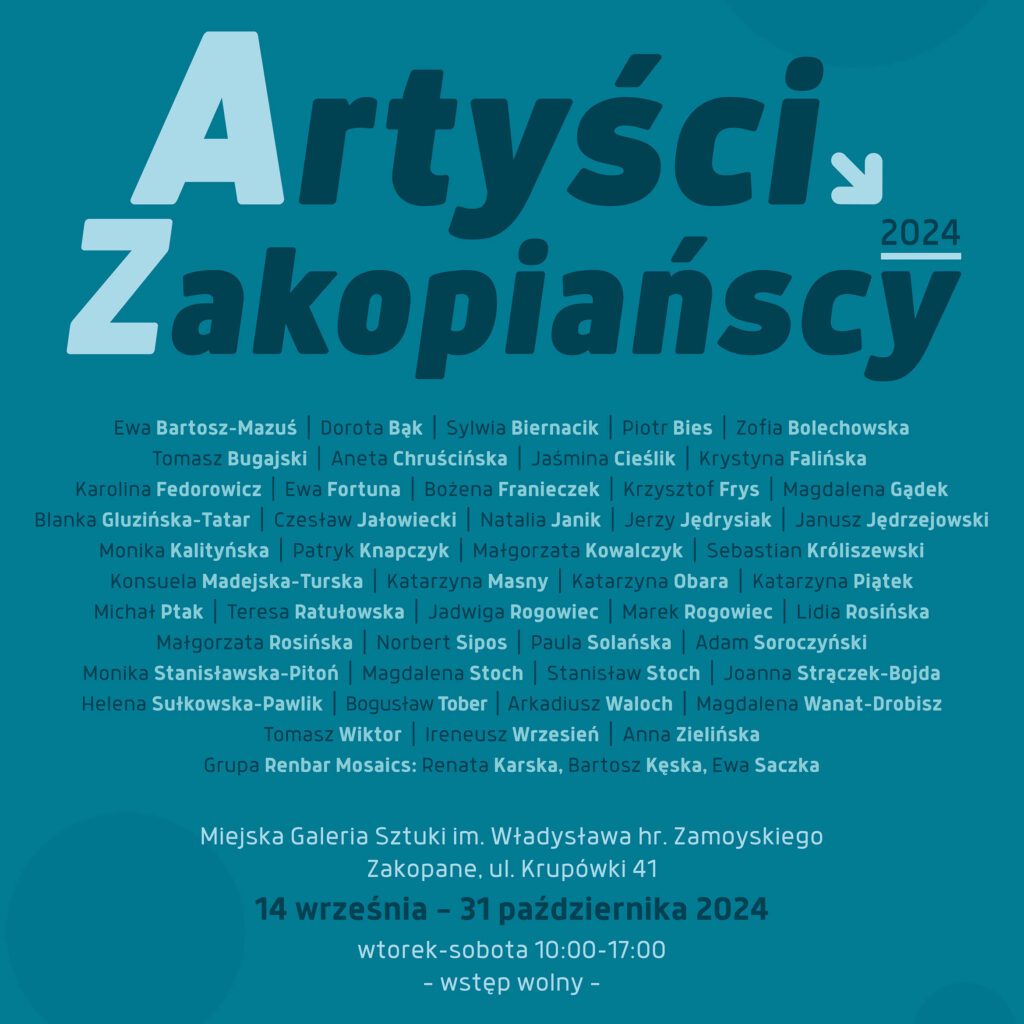 Wystawa „Artyści Zakopiańscy 2024″