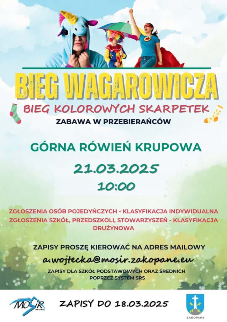 Bieg Wagarowicza – Bieg kolorowych skarpetek