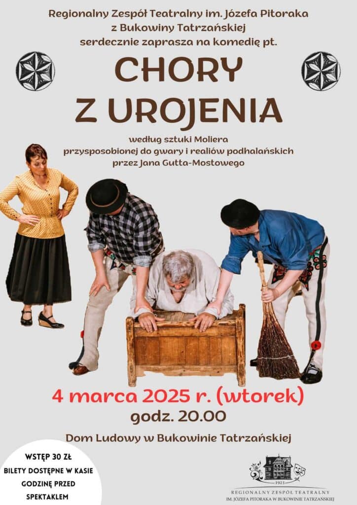 Sztuka teatralna „Chory z urojenia”