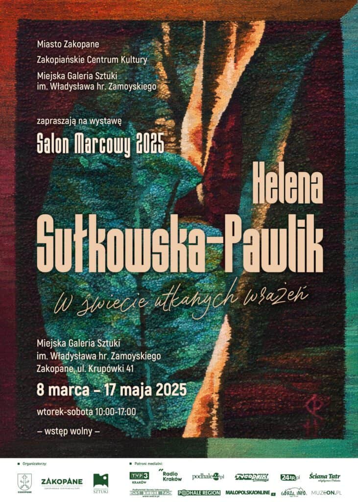 Wernisaż wystawy: Salon Marcowy 2025. Helena Sułkowska-Pawlik „W świecie utkanych wrażeń”