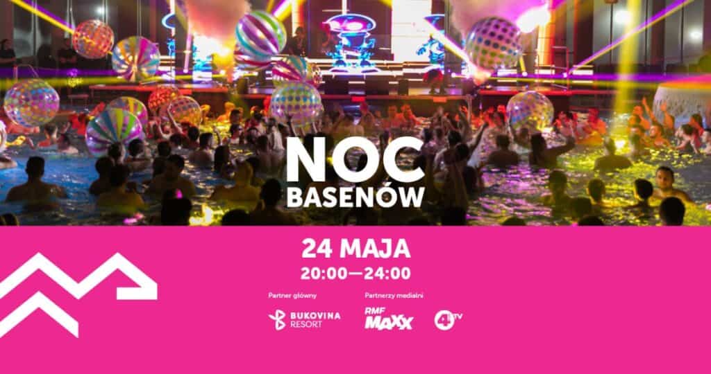 Majówkowa Noc Basenów w Termy BUKOVINA