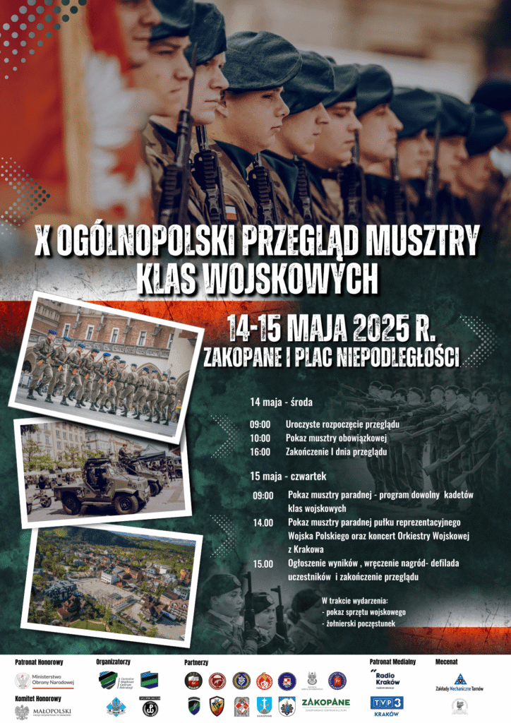 Ogólnopolski Przegląd Musztry Klas Wojskowych w Zakopanem