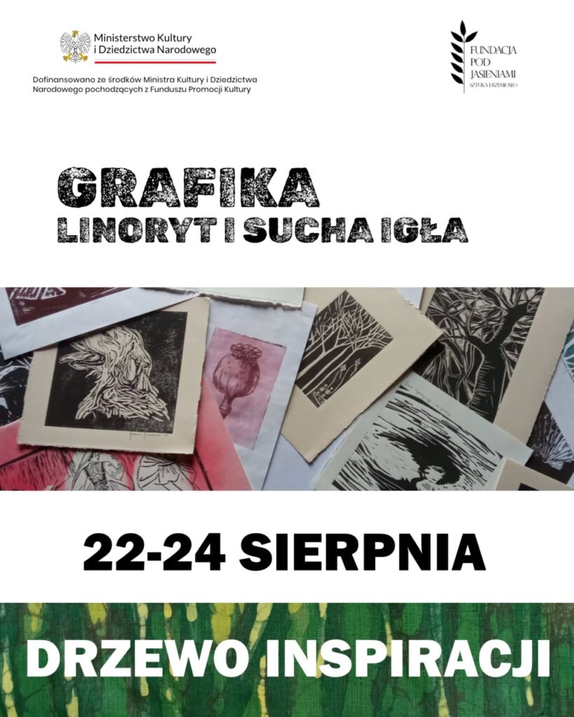 Warsztaty linorytu i suchej igły w Poroninie