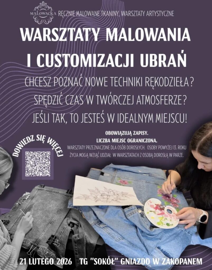 Warsztaty malowania i customizacji ubrań