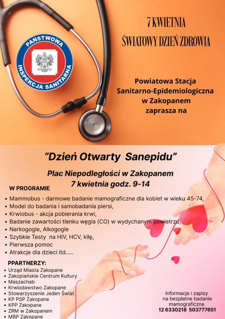 Dzień Otwarty Sanepidu w Zakopanem