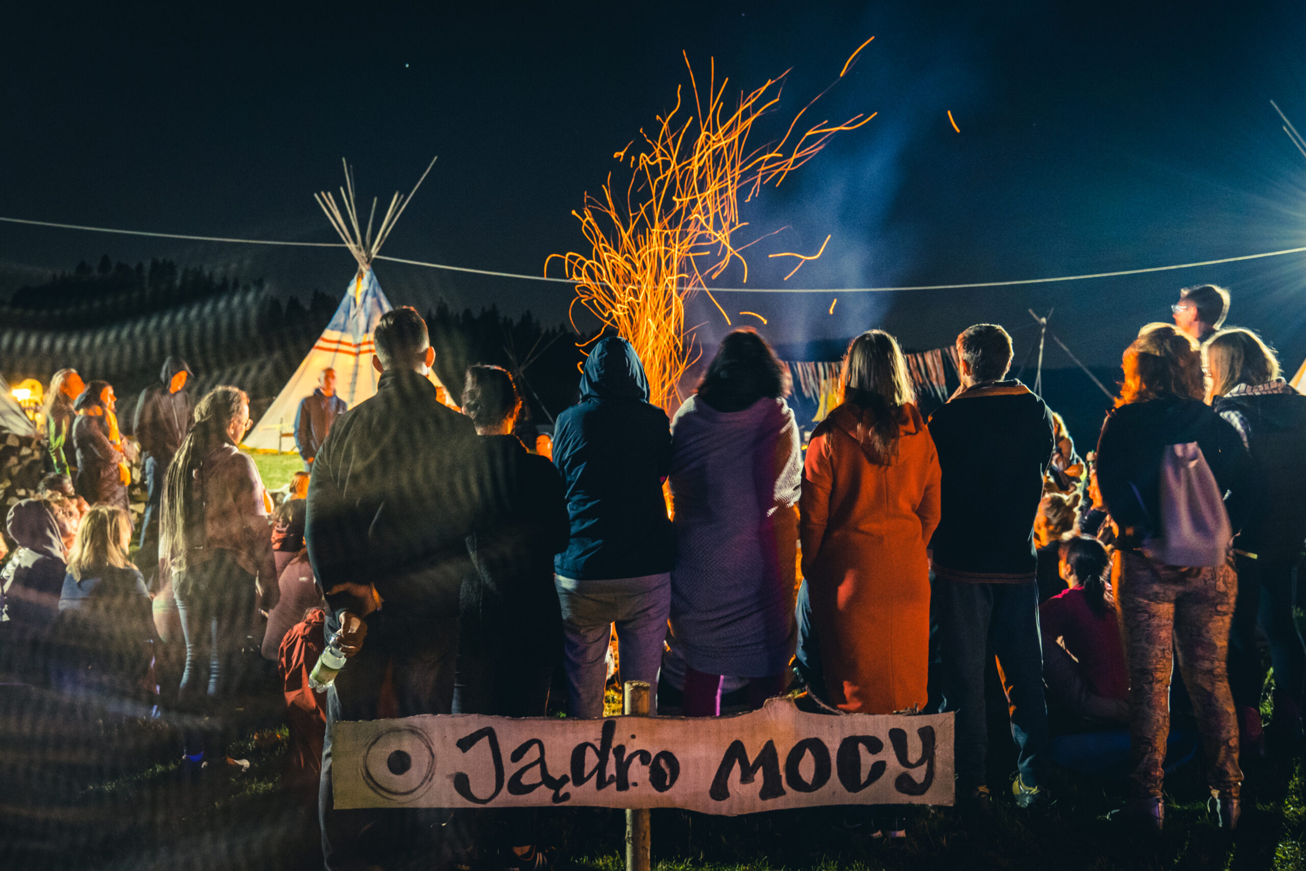 Jestem Festiwal w Kacwinie — uczestnicy podczas wydarzenia