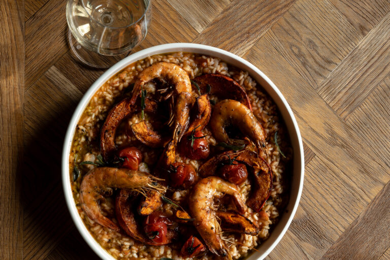 Risotto z miodem i pomidorami